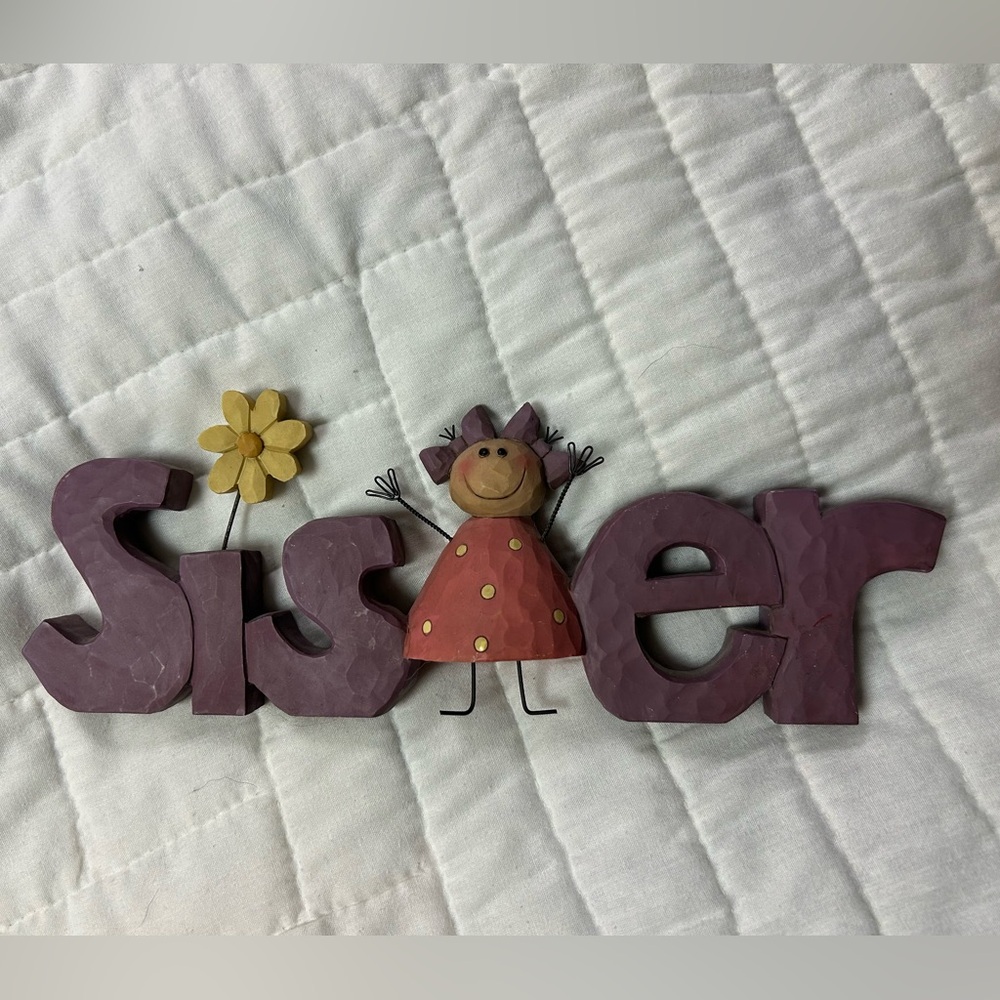Sister Plaque